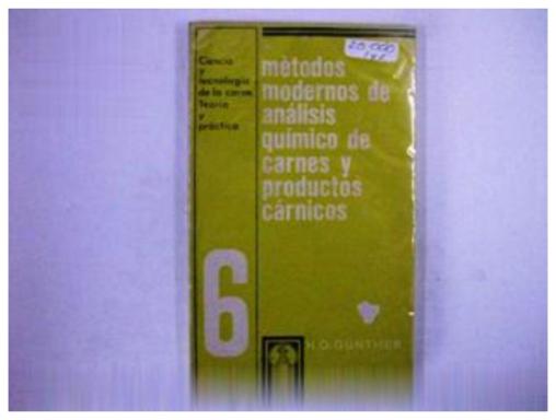 Metodos Modernos De Analisis Quimicos De Carnes Y Pro