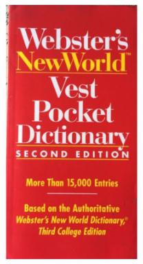 Vest Pocket Dictionary