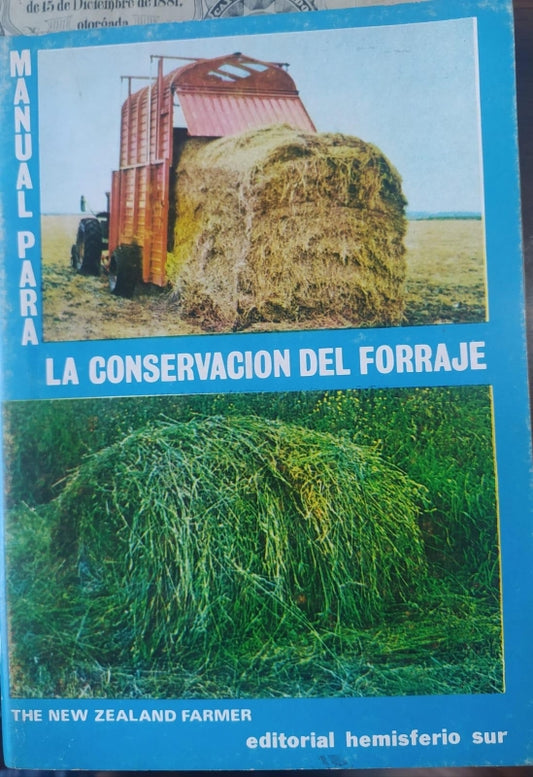 Manual Para La Conservacion Del Forraje