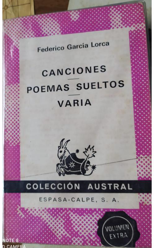 Canciones Poemas Sueltos Varia