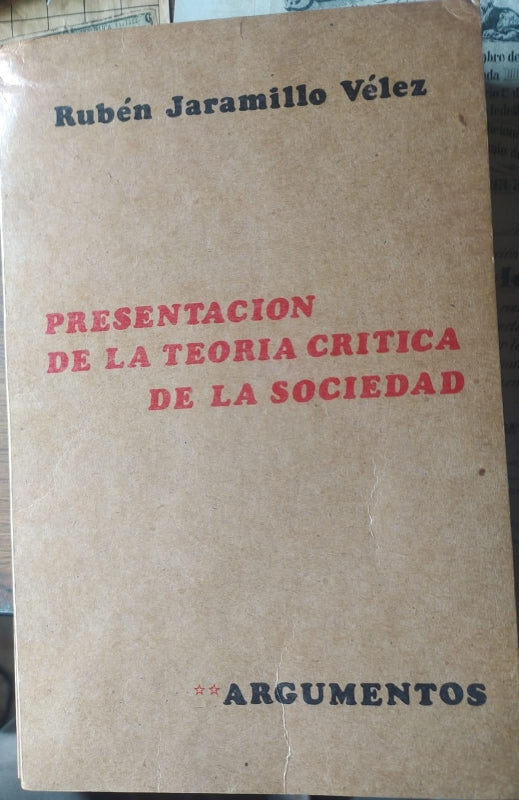 Presentacion De La Teoria Critica De La Sociedad