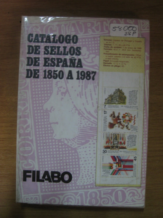 Catalogo De Sellos De España De 1850-1987