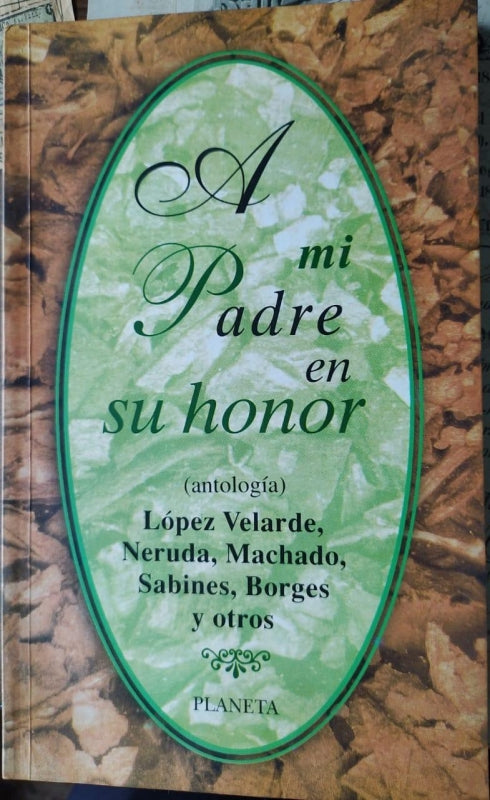 A Mi Padre En Su Honor