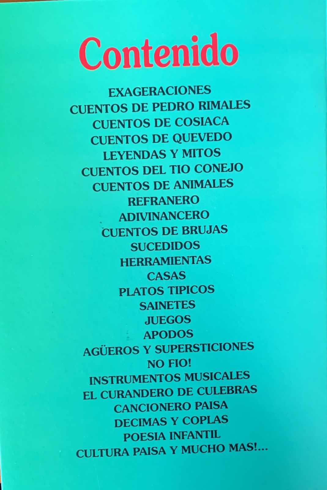 Testamento del paisa